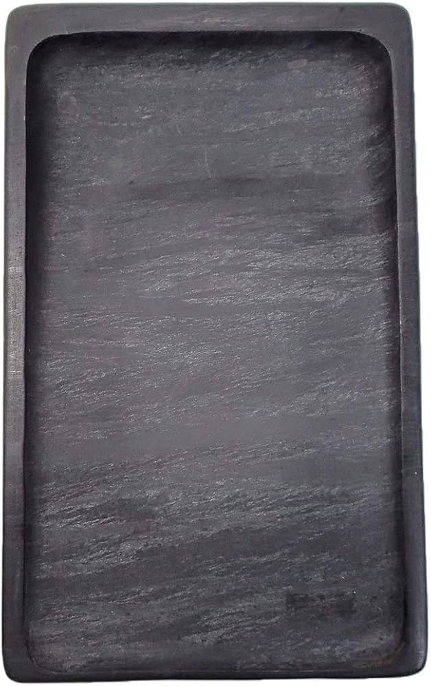 歙州硯 歙州 黒龍尾硯 無紋理水舷坑石 5.7吋 – PIGMENT TOKYO